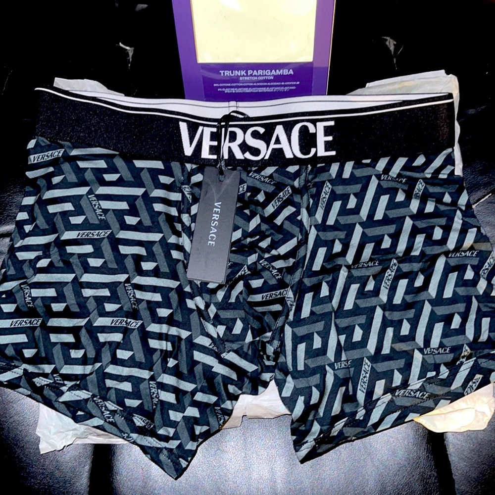 Versace Geometric Boxer briefs